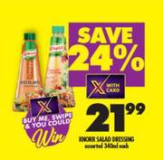 Knorr Salad Dressing-340ml Each