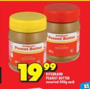 Ritebrand Peanut Butter-400g Each