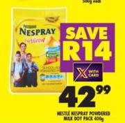 Nestle Nespray Powdered Milk Doy Pack-400g