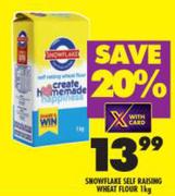 Snowflake Self Raising Wheat Flour-1kg