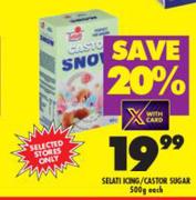 Selati Icing/ Castor Sugar-500g Each