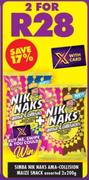 Simba Nik Naks Ama Collision Maize Snack Assorted-2 x 200g