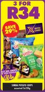 Simba Potato Chips Assorted-3 x 120g