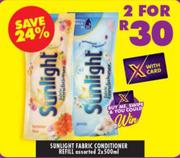 Sunlight Fabric Conditioner Refill Assorted-2 x 500ml