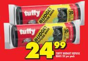 Tuffy Budget Refuse Bags-20 Per Pack