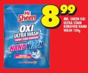 Mr Sheen Oxi Ultra Stain Remover Hand Wash-100g