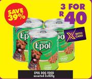 Epol Dog Food Assorted-3 x 820g