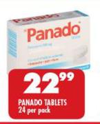 Panado Tablets-24's Per Pack