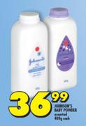 Johnson's Baby Powder Assorted-400g Each