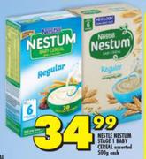 Nestle Nestum Stage 1 Baby Cereal Assorted-500g Each