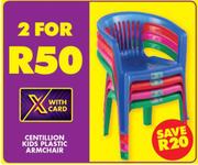 Centillion Kids Plastic Armchair-For 2