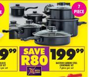 Bastion Carbon Steel Cookware Set (7 Piece)-Per Set