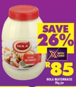 Nola Mayonnaise Jar-3kg