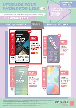 Edgars Mobile : Upgrade Your Phone For Less (03 October - 09 October 2022), page 1