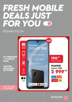 Edgars Cellular : Fresh Mobile Deals Just For You (24 February - 09 March 2022), page 1