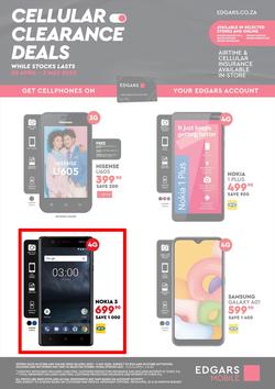Edgars Cellular : Clearance Deals (28 April - 03 May 2022), page 1