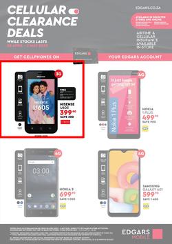 Edgars Cellular : Clearance Deals (28 April - 03 May 2022), page 1