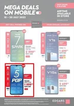 Edgars Cellular : Mega Deals On Mobile (15 July - 20 July 2022), page 2