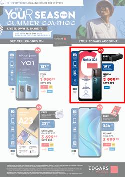 Edgars Cellular : It's Your Season For Summer Savings (15 September - 25 September 2022), page 2