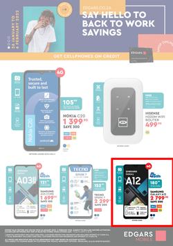 Edgars Cellular : Say Hello To Back To Work Savings (26 January - 6 February 2022), page 2