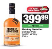Monkey Shoulder Blended Malt Scotch Whisky-750ml