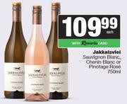 Jakkalsvlei Sauvignon Blanc,Chenin Blanc Or Pinotage Rose-750ml