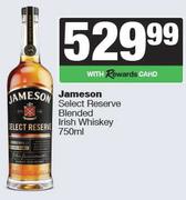 Jameson Select Reserve Blended Irish Whisky-750ml