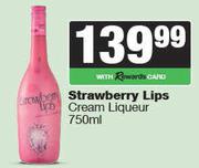 Strawberry Lips Cream Liqueur-750ml