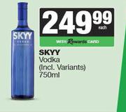 Skyy Vodka-750ml