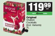 Original Shaken Cocktails-2L