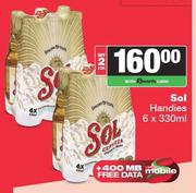 Sol Handies-For 2 x 6 x 330ml