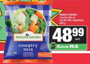 Nature's Garden Country Mix Or Garden Mix Vegetables-900g Each