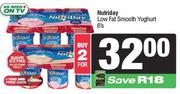 Nutriday Low Fat Smooth Yoghurt-For 2 x 6's Pack
