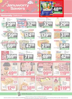 SPAR & SUPERSPAR Western Cape : Super Savings (20 January - 08 February 2026), page 7