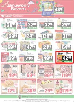 SPAR & SUPERSPAR Western Cape : Super Savings (20 January - 08 February 2026), page 7