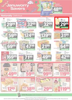 SPAR & SUPERSPAR Western Cape : Super Savings (20 January - 08 February 2026), page 7