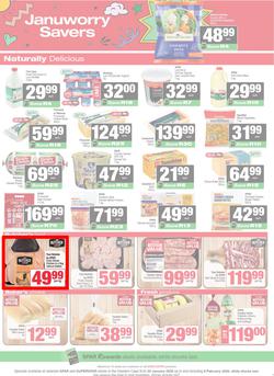 SPAR & SUPERSPAR Western Cape : Super Savings (20 January - 08 February 2026), page 7