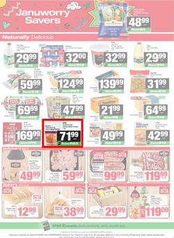 SPAR & SUPERSPAR Western Cape : Super Savings (20 January - 08 February 2026), page 7