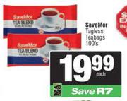 Save Mor Tagless Teabags-100's