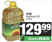 Spar Sunflower Oil-4L