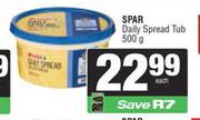 Spar Daily Spread Tub-500g