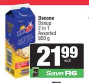 Danone Danup 2 In 1 Assorted-950g