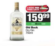 Old Buck Dry Gin-750ml