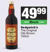 Sedgwick's The Original Old Brown-750ml