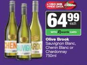 Olive Brook Sauvignon Blanc Chenin Blanc Or Chardonnay-750ml