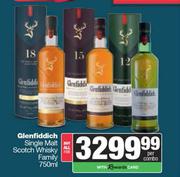 Glenfiddich Single Malt Scotch Whisky Family-750ml