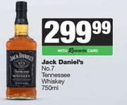 Jack Daniel's No.7 Tennessee Whisky-750ml