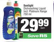  Sunlight Dishwashing Liquid-750ml