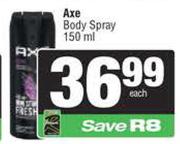 Axe Body Spray-150ml