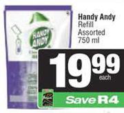  Handy Andy Refill Assorted-750ml